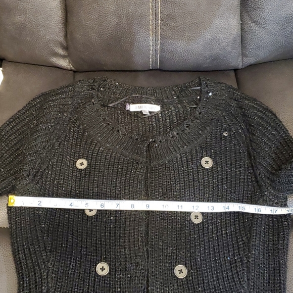 NWOT Jennifer Lopez Sequenced Snap Caridgan - Picture 13 of 15